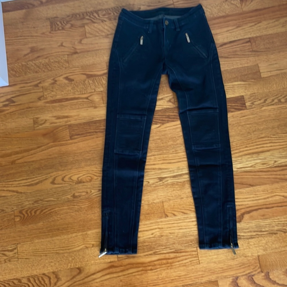 Michael Michael Kors Navy Blue Motto Jeans Size 2